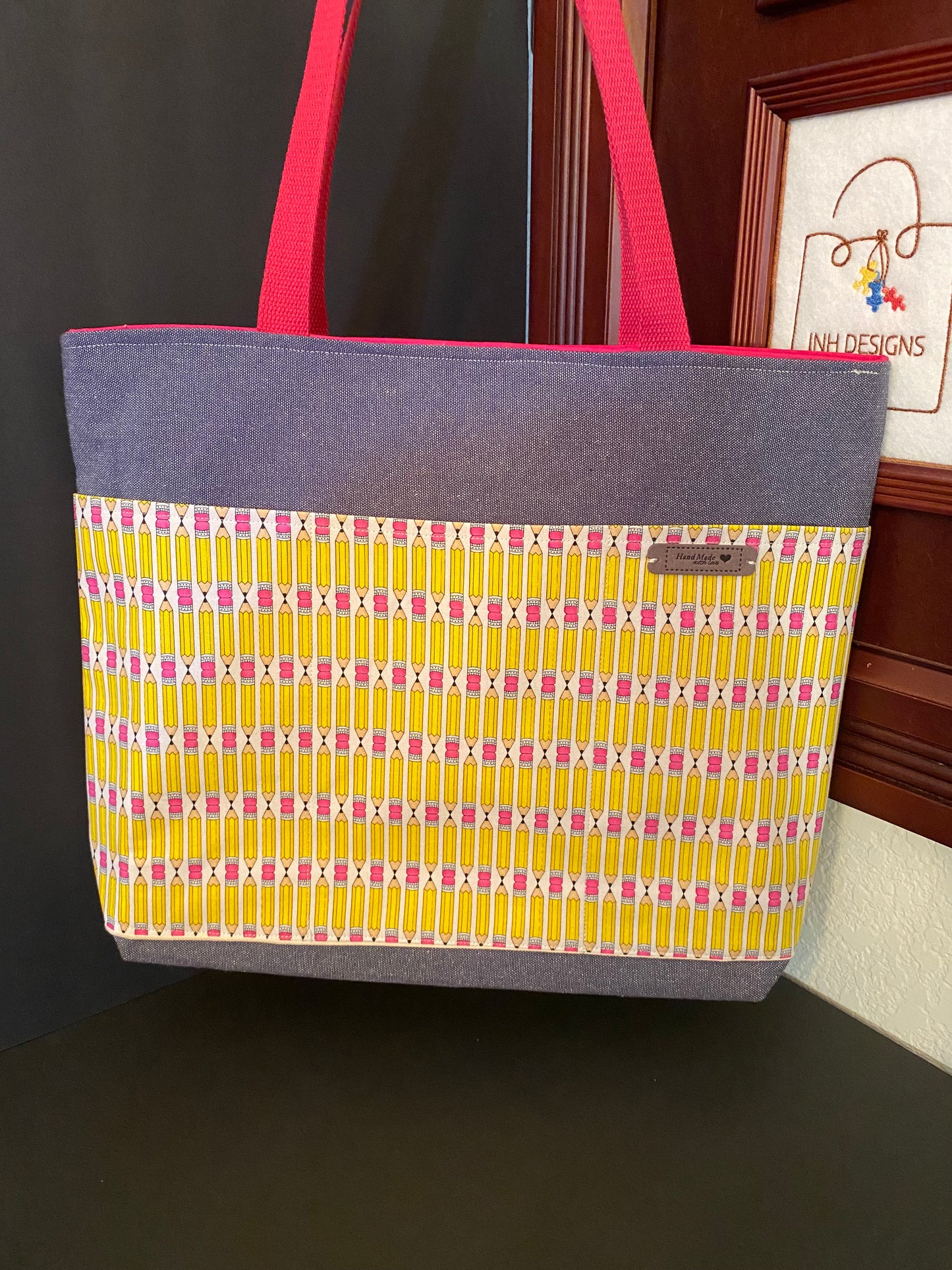 The Denim Scholar Tote