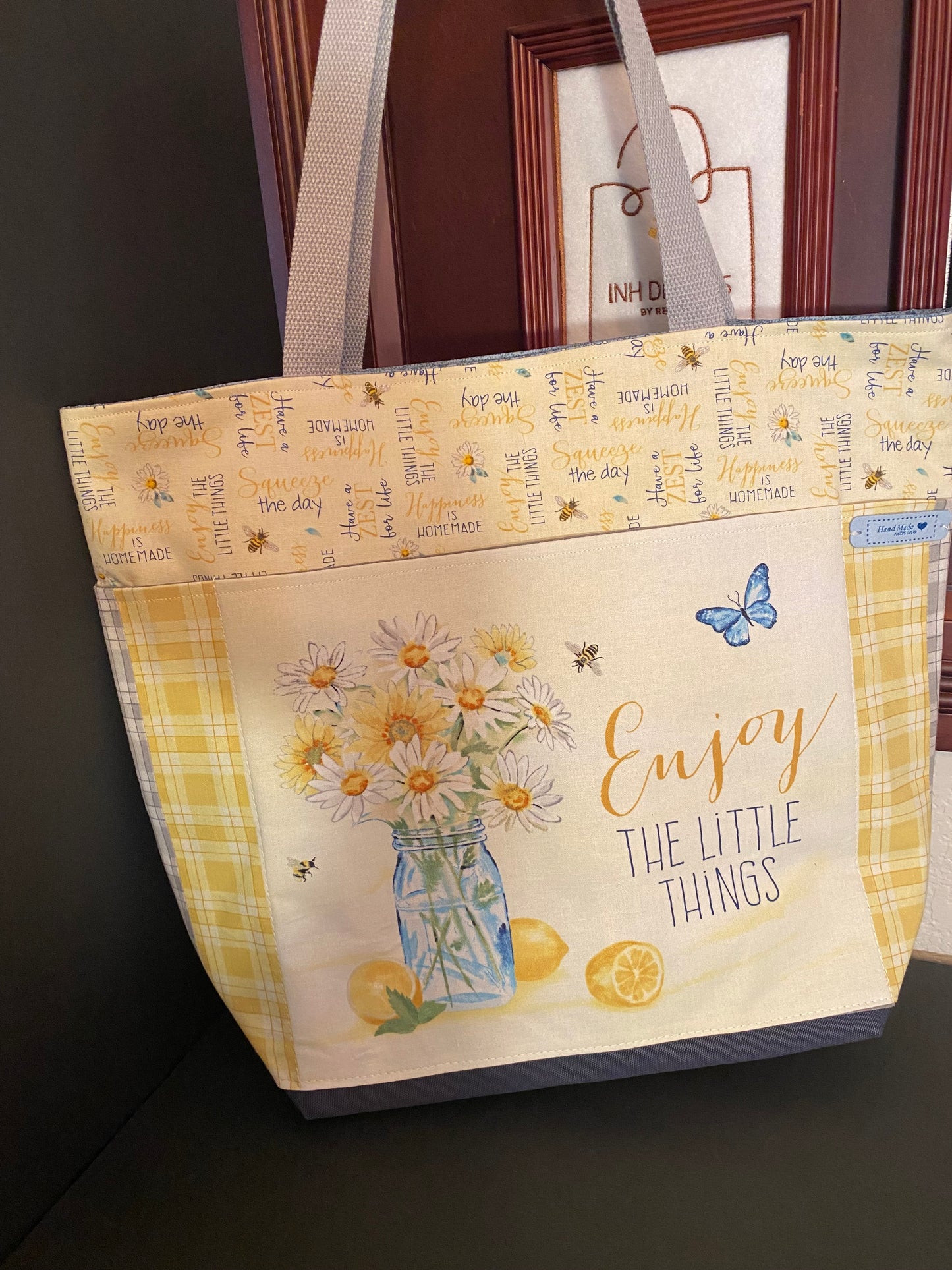 Happiness is Homemade Tote