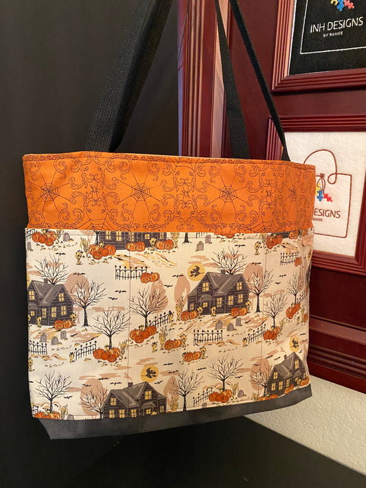 The Haunted Pumpkin Tote