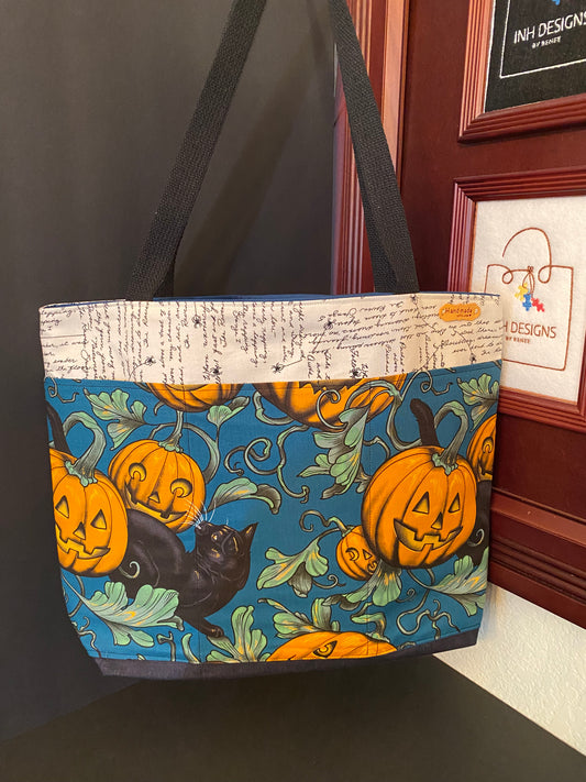 The Purrfect Pumpkins Tote