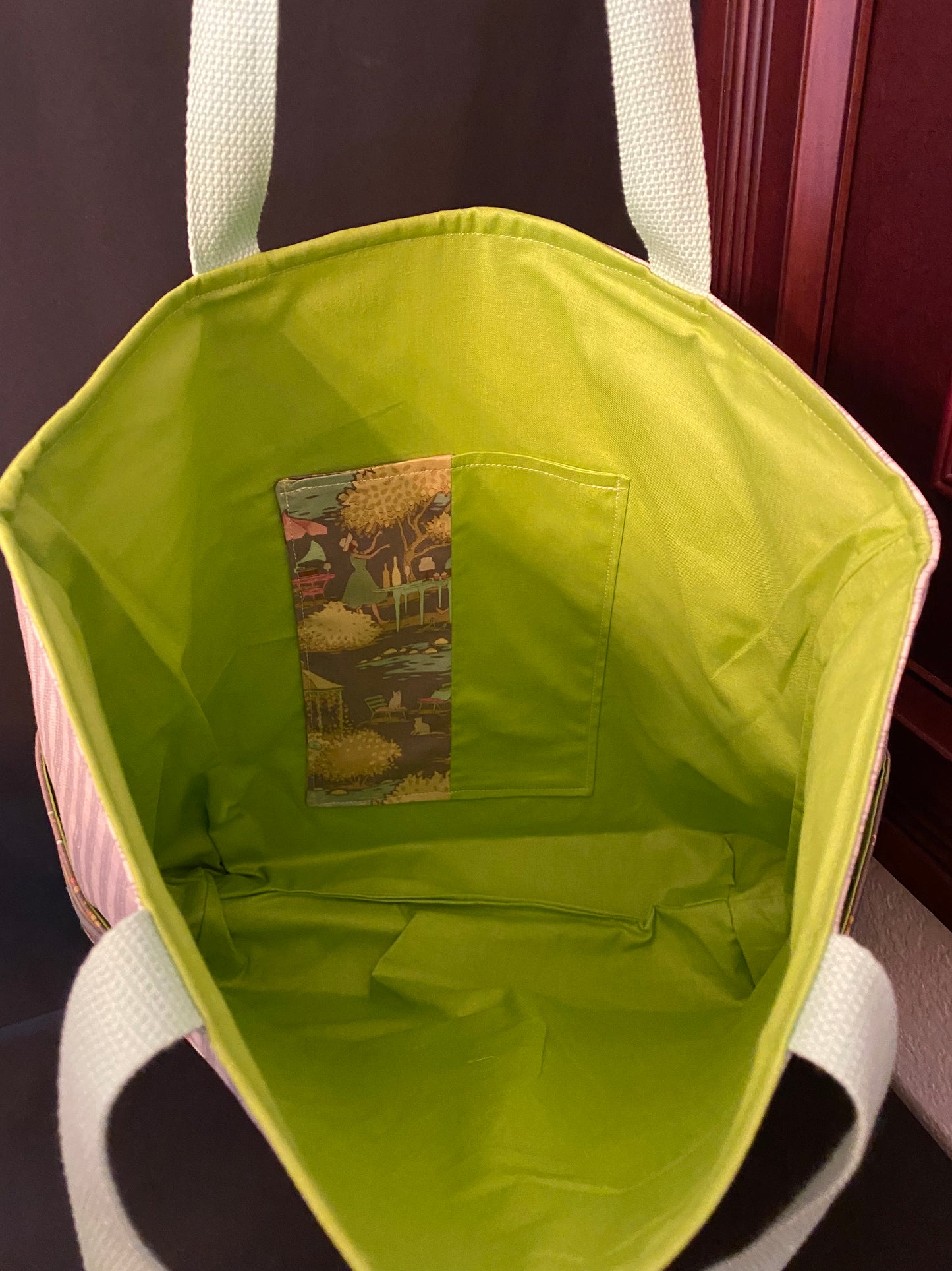 Green Secret Garden Tote