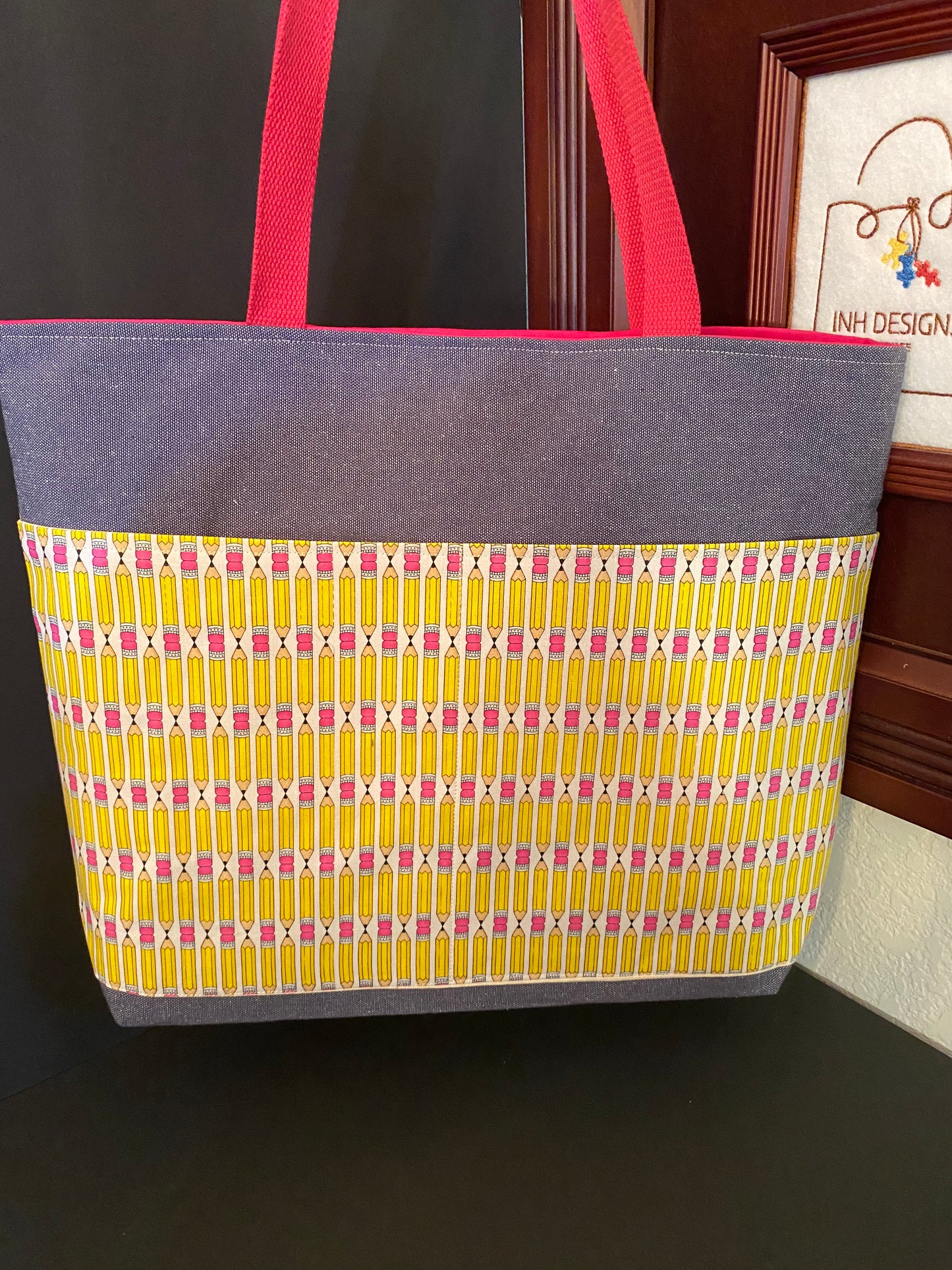 The Denim Scholar Tote