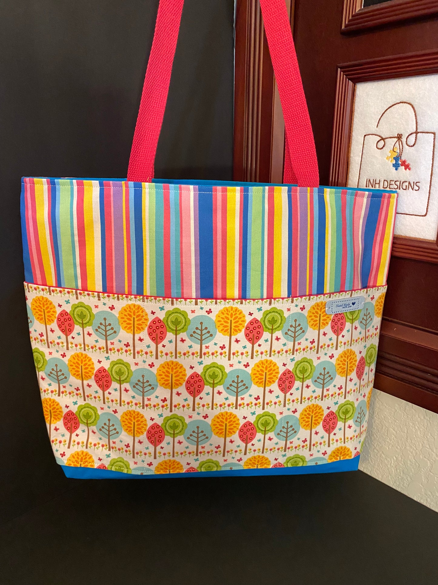 Rainbow Branch Tote