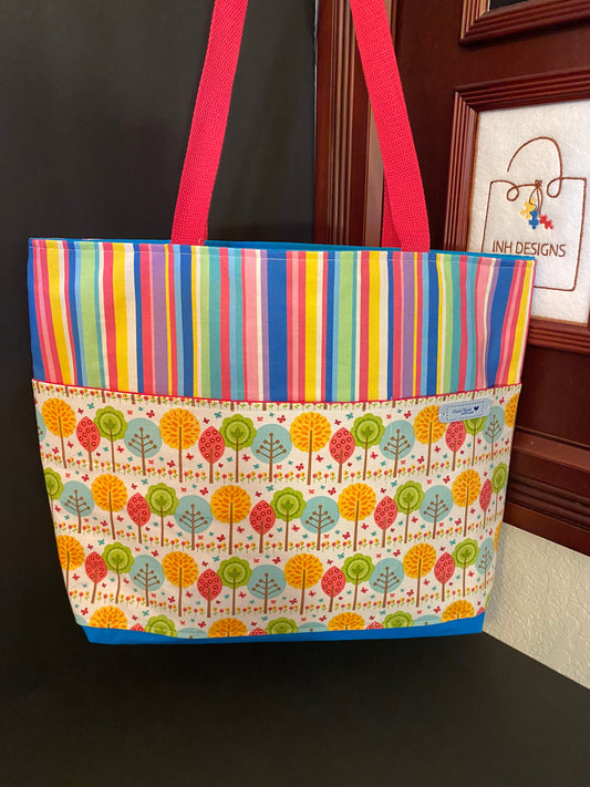 Rainbow Branch Tote