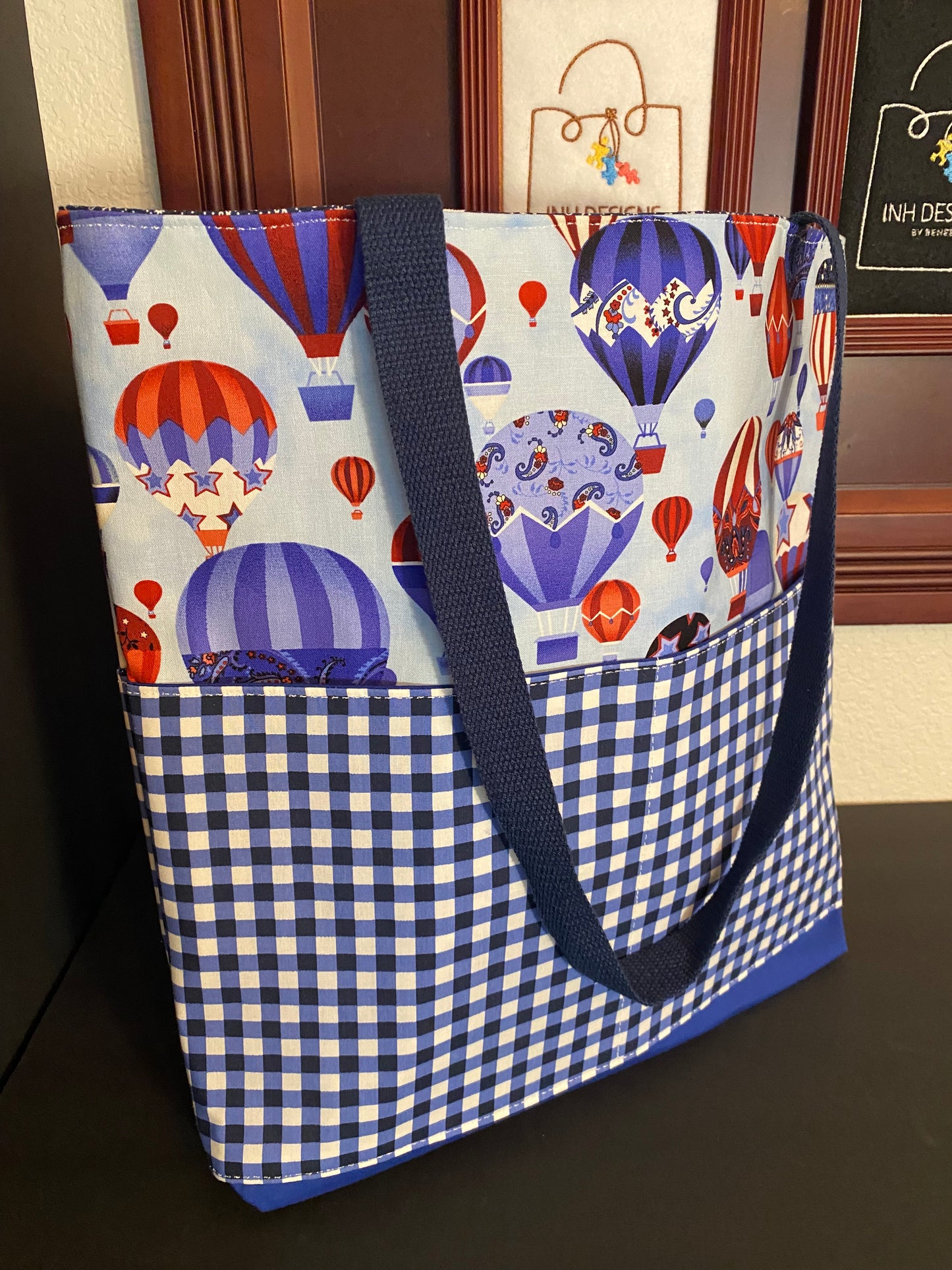 The Plaid Voyager Tote