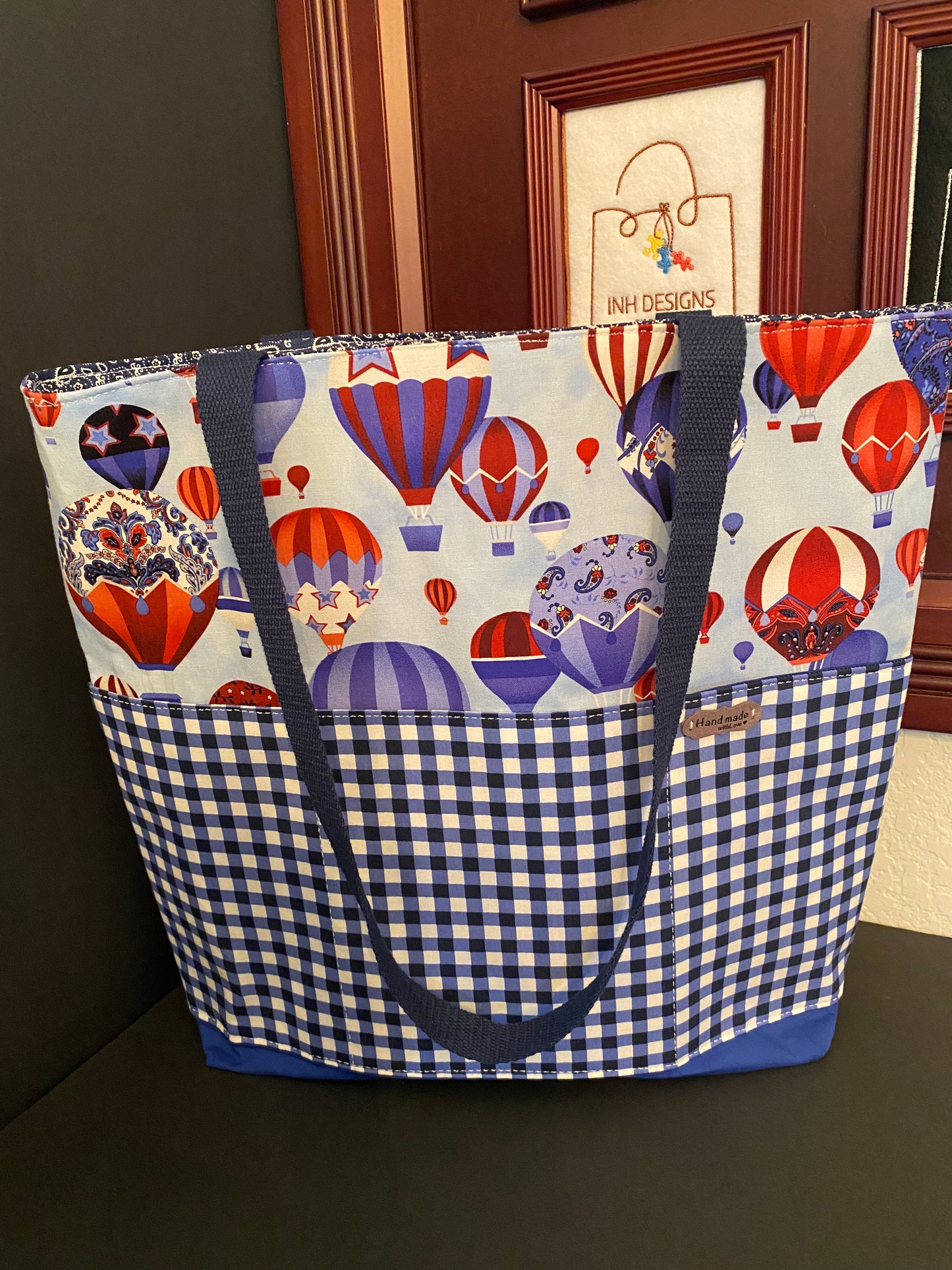 The Plaid Voyager Tote